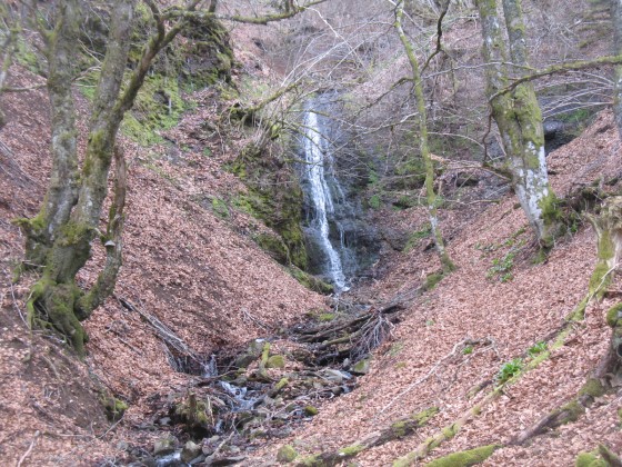 Cascade dans le Guery