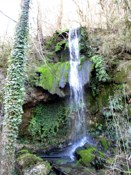 Cascade de Bonnan en eau
