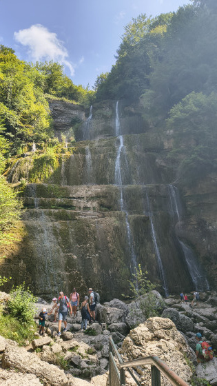 Cascade de l'Eventail