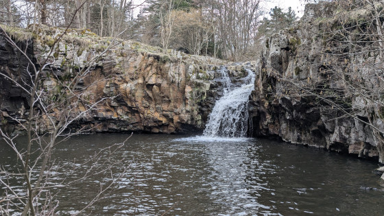 Cascade de la Monette le 21 mars 2026