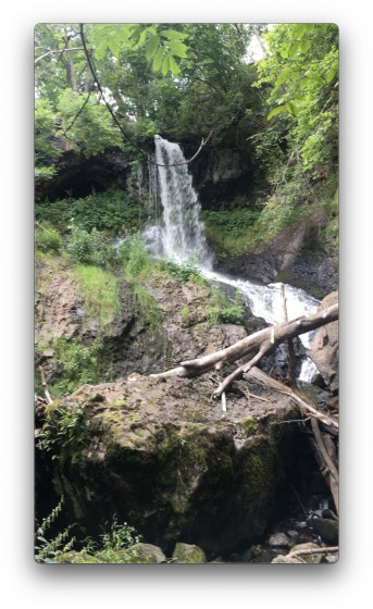 Cascade des Cro&ucirc;tes