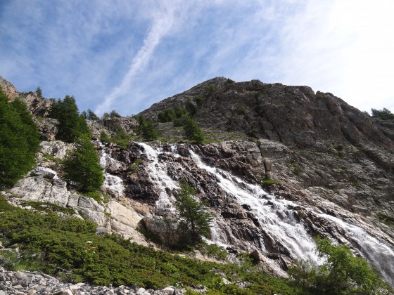 Cascade du torrent des Houerts