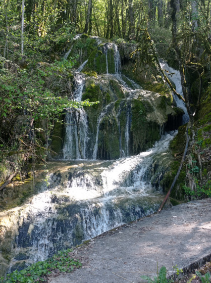 Cascade en début parcours