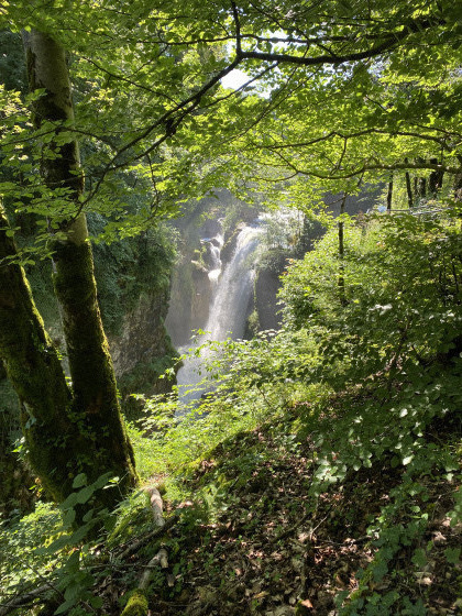Cascade Gorge de la Langouette