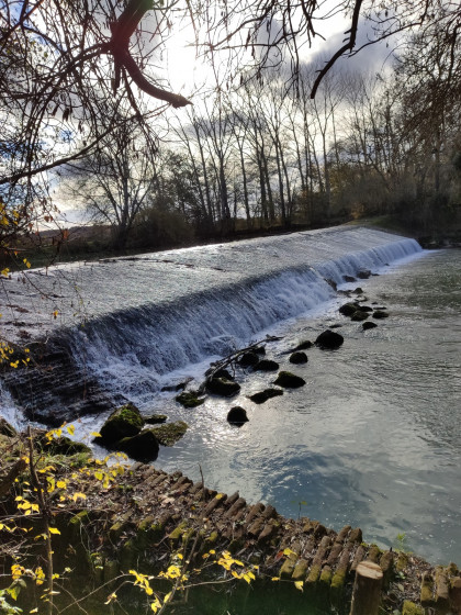 cascade juste apr&egrave;s le point 8