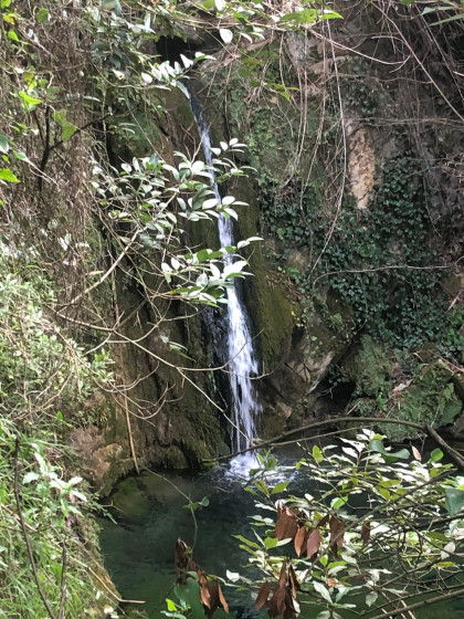 Cascade sur le torrente Sasso.