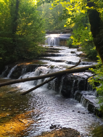 cascades du hérisson