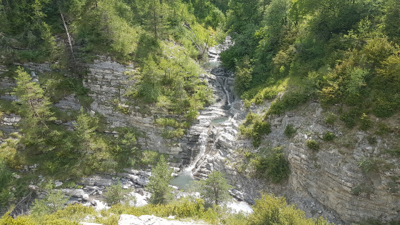 Cascades et bassins