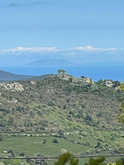 Castelnuovo vue depuis le départ
