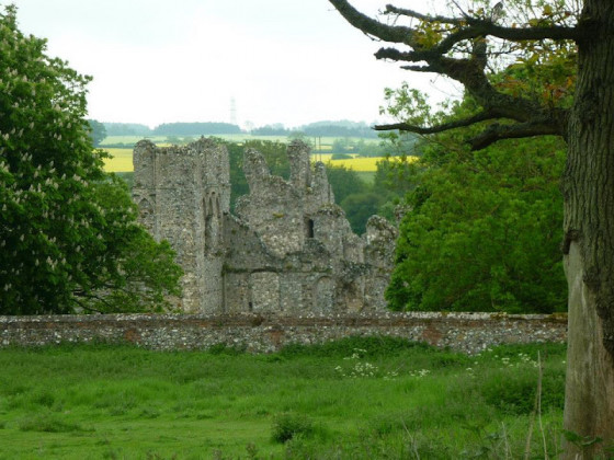 Ruines du prieuré de Castle Acre