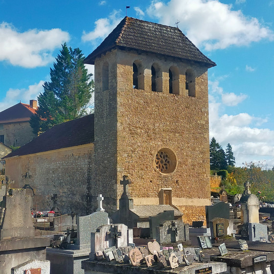 Cazes - L\'Eglise Saint Saturnin