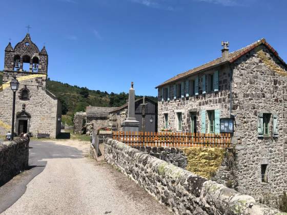 Centre du village de Mazan
