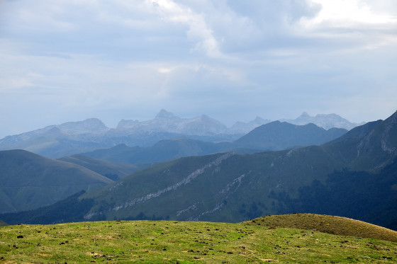 chaine des pyrenées