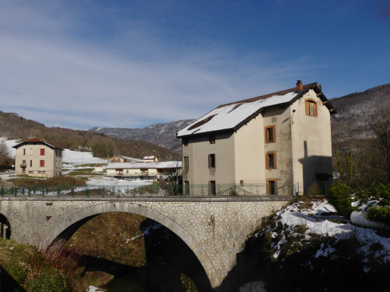 Champromier - Ancien pont du tramway