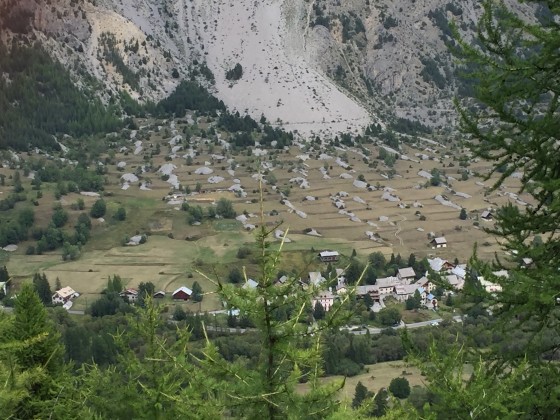 Champs épierrés