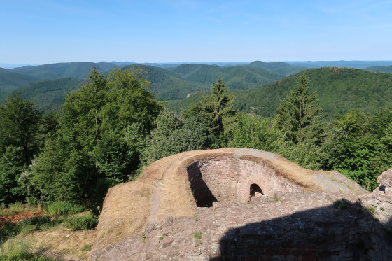 Circuit des quatre châteaux autour du Fleckenstein