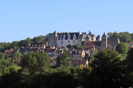 Château féodal et église St-Sulpice de Palluau-sur-Indre