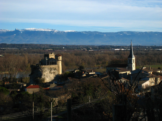 Chateaubourg et le Vercors enneigé
