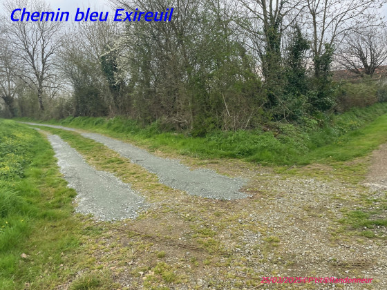 Chemin bleu