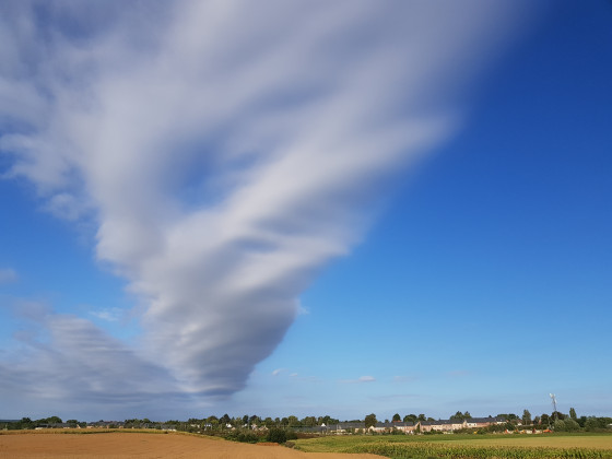 Chemin de l\'Infante, nuage