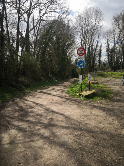 Chemin de Ramponne vers Vallangoujard