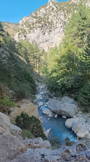 Chemin des gorges de trevans
