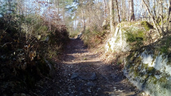 Chemin encaissé