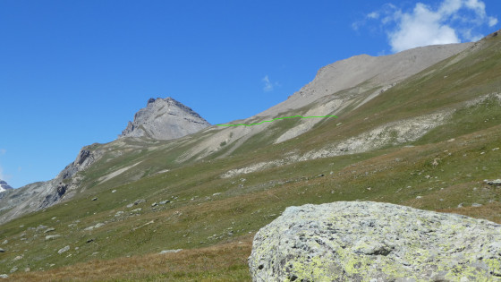 alpage sous le Rocher Brun