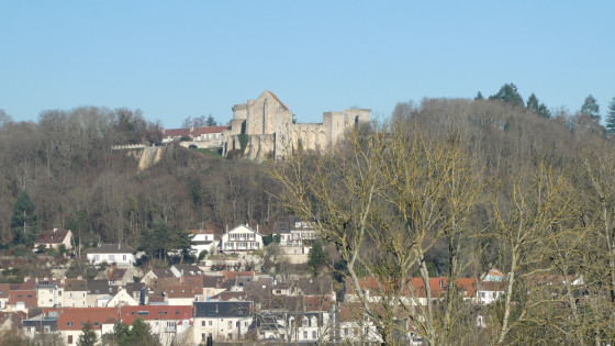 Chevreuse et château de la Madeleine