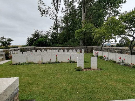 Cimeti&egrave;re Canadien de Givenchy en Gohelle