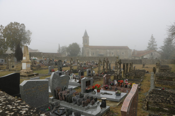 Cimetière et église Saint Pierre de Bougon
