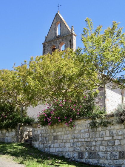 Clocher de l'église d'Itzac