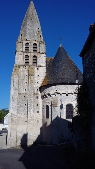 Clocher de l'église de Courçay