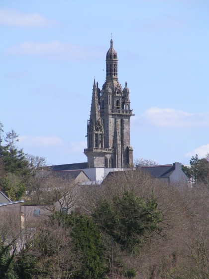 Clocher de l'&eacute;glise de Pleyben