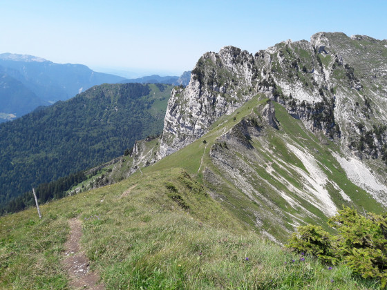 Col de Bellefond depuis le Dôme de Bellefond