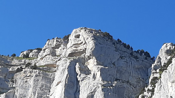 Col de l'Alpette et la tête de lion