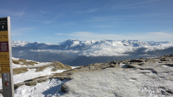 Col de l'Arc en raquettes