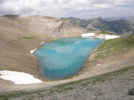 Col de la Cayolle - Lacs de la petite Cayolle et des Garrets