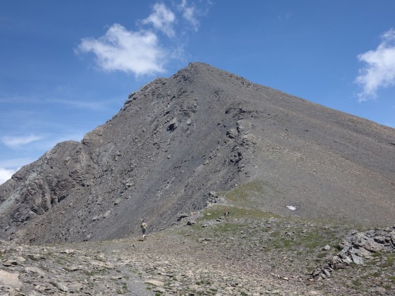 Col de la Rognosa et bastion sommital