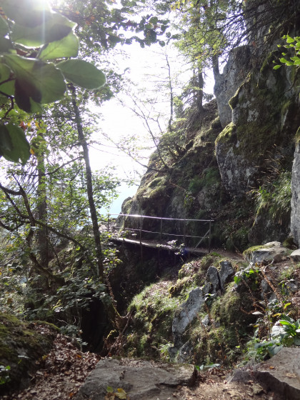 Col de la Schlucht, sentier des Roches