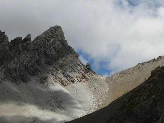 Col de la Stroppia versant Ouest