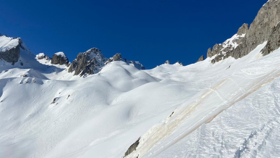 Col de la Valette, vue sur le Grand Pic de la Lauzi&egrave;re