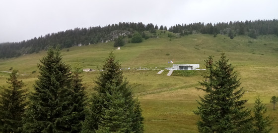 Col des Glières vu depuis le monument
