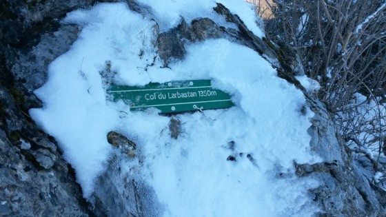 Col du Larbastan (1350m)