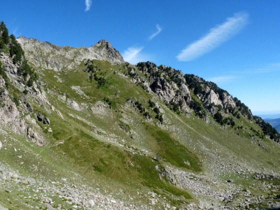 col du Laurenti et Roc Blanc
