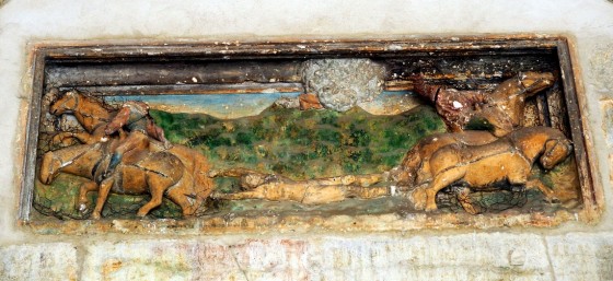 Collégiale Saint-Hippolyte - Le martyre de saint Hippolyte