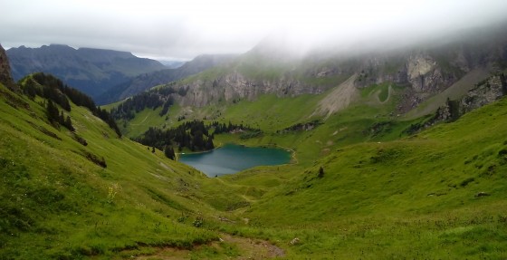 Combe de la Chénau et Lac Lioson