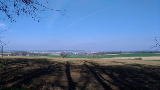Compiègne vue de la Grande Cavée