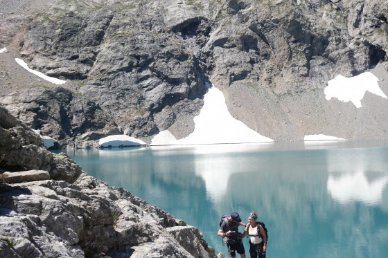 coté ouest du lac