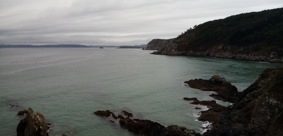Côte rocheuse à proximité de Pen ar Vir